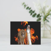 Carte Postale Marche du feu (Debout devant)