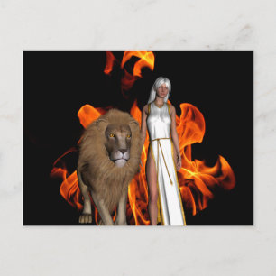 Carte Postale Marche du feu