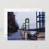 Carte Postale Marche du fleuve Chicago (Devant / Derrière)