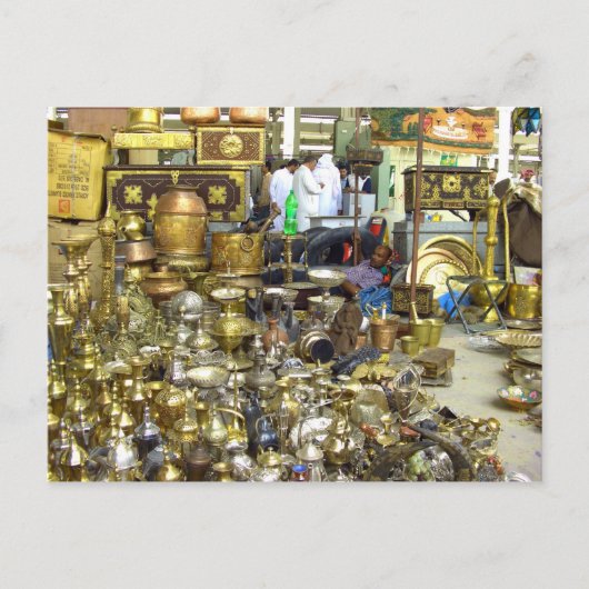 Carte Postale Marché du vendredi, Souq Juma, Koweït 2007 (Devant)