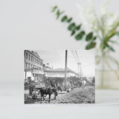 Carte Postale Marché français à la Nouvelle-Orléans, 1906 (Debout devant)