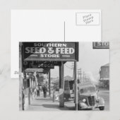 Carte Postale Marché français de la Nouvelle-Orléans : 1935 (Devant / Derrière)