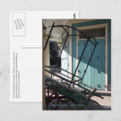 Carte Postale Marché français de la Nouvelle-Orléans à l'aube (Devant / Derrière)