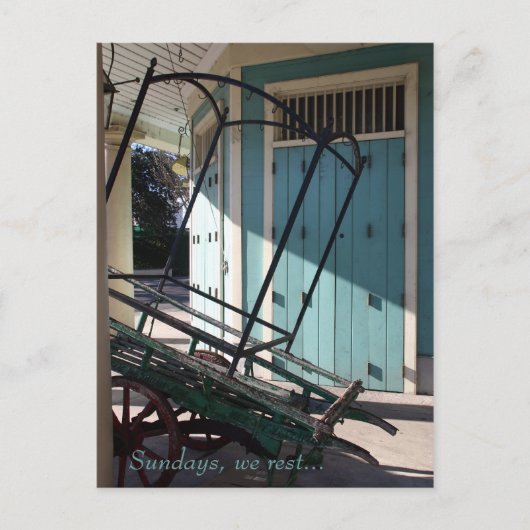 Carte Postale Marché français de la Nouvelle-Orléans à l'aube (Devant)