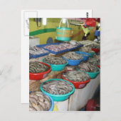 Carte Postale Marché humide (Devant / Derrière)