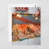 Carte Postale Marché humide (Devant / Derrière)