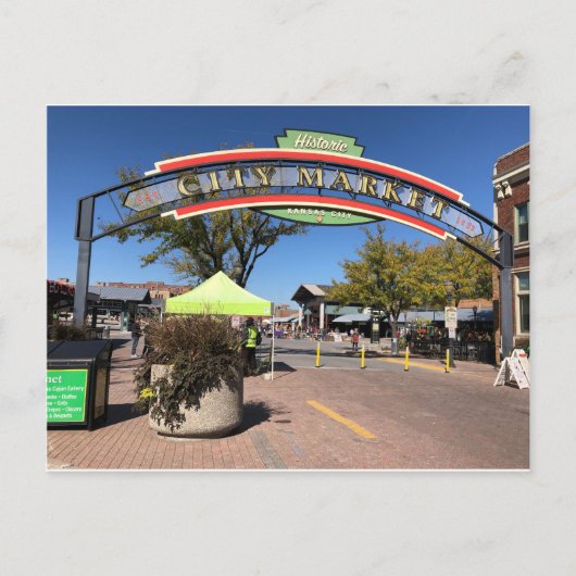 Carte Postale Marché municipal de Kansas City (Devant)