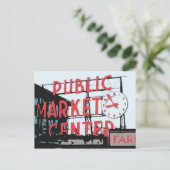 Carte postale - Marché Pike Place (Debout devant)