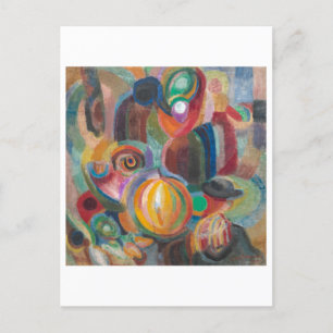 Carte Postale Marché portugais Sonia Delaunay-Terk