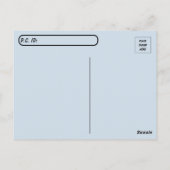 Carte Postale Marche post-guerre - reconstitution de la guerre c (Dos)