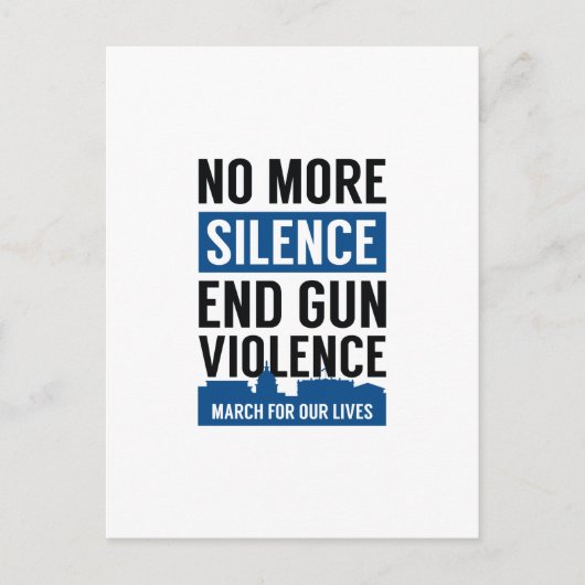 Carte Postale Marche Pour Nos Vies (Devant)