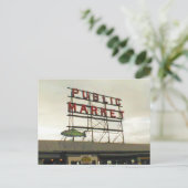 Carte Postale Marché public à Seattle, WA (Debout devant)