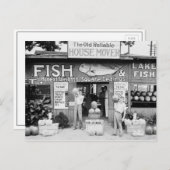 Carte Postale Marché routier, 1936 (Devant / Derrière)