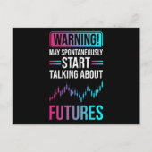 Carte Postale Marché Stock des opérations à terme (Devant)