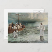 CARTE POSTALE MARCHE SUR L'EAU (Devant / Derrière)