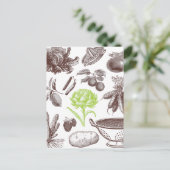 Carte Postale marché vintage (Debout devant)