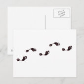 Carte Postale marcher (Devant / Derrière)