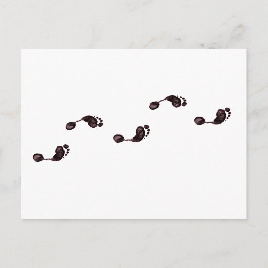 Carte Postale marcher (Devant)