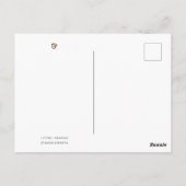 CARTE POSTALE MARCHER AVEC LE SASQUATCH BIGFOOT - JE SAIS (Dos)