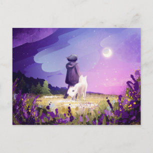 Carte Postale Marcher avec un ami