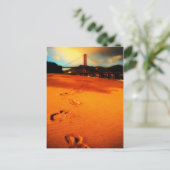 Carte Postale Marcher dans le champ de crise (Debout devant)