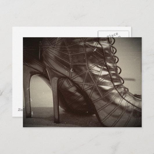 Carte Postale Marcher dans mes chaussures (Devant / Derrière)