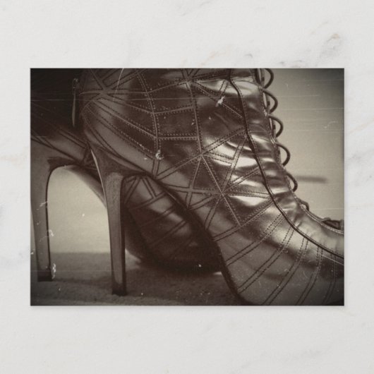 Carte Postale Marcher dans mes chaussures (Devant)