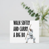 Carte Postale Marcher doucement Bo (Debout devant)