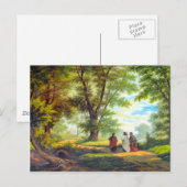Carte Postale Marcher jusqu'à Emmaus (Devant / Derrière)