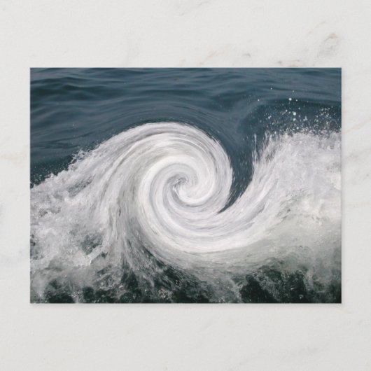 Carte Postale Marcher la vague (Devant)