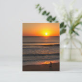 Carte Postale Marcher Le Chien OBX (Debout devant)