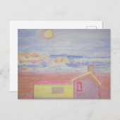 Carte Postale Marcher pieds nus (Devant / Derrière)