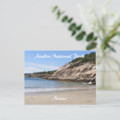 Carte Postale Marcher sur la côte (Debout devant)