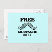 CARTE POSTALE MARCHES DE MUSTACHE GRATUITES (Devant / Derrière)