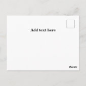 Carte Postale Marchés Stocks Bull et Ours sur mesure (Dos)