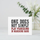 Carte Postale Marching Band Pianissimo (Debout devant)