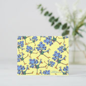 Carte Postale Marching Peacock collage (Debout devant)