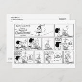 Carte Postale Marcie & Peppermint Patty Dans La Classe (Devant / Derrière)