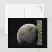 Carte Postale MarCO CubeSat Alien Mars Adieu (Devant / Derrière)