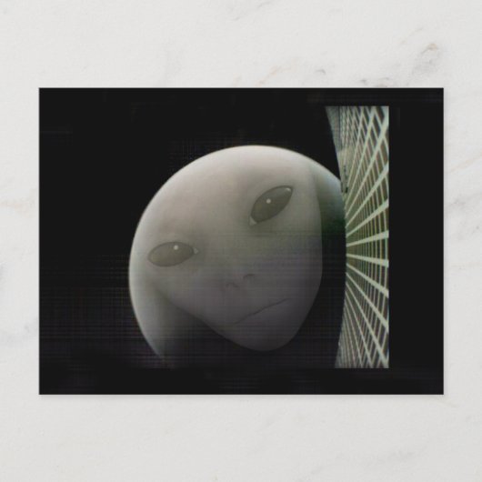 Carte Postale MarCO CubeSat Alien Mars Adieu (Devant)