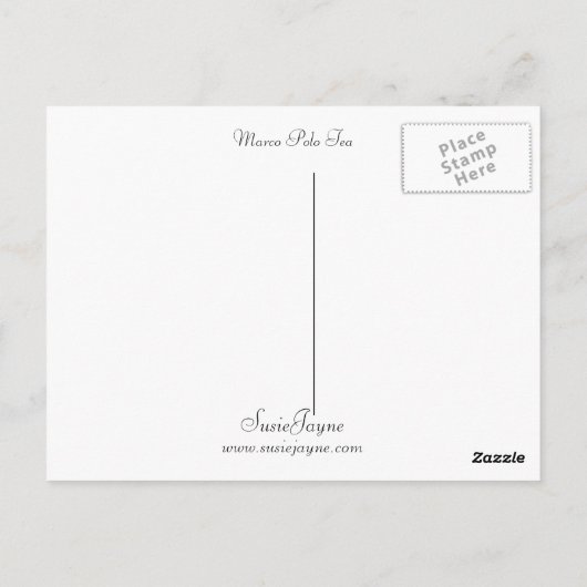 Carte Postale Marco Polo (Dos)