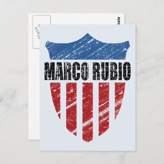 Carte Postale Marco Rubio (Devant / Derrière)