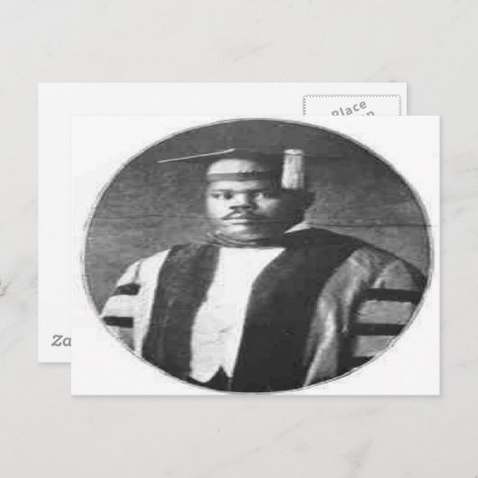 Carte Postale marcus garvey (Devant / Derrière)