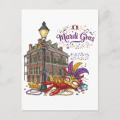 Carte Postale Mardi gras (Devant)
