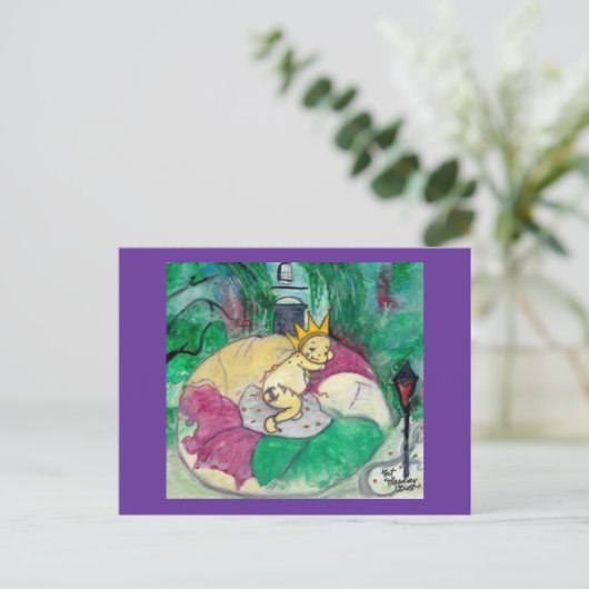 Carte Postale Mardi gras (Debout devant)