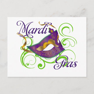 Carte Postale Mardi gras