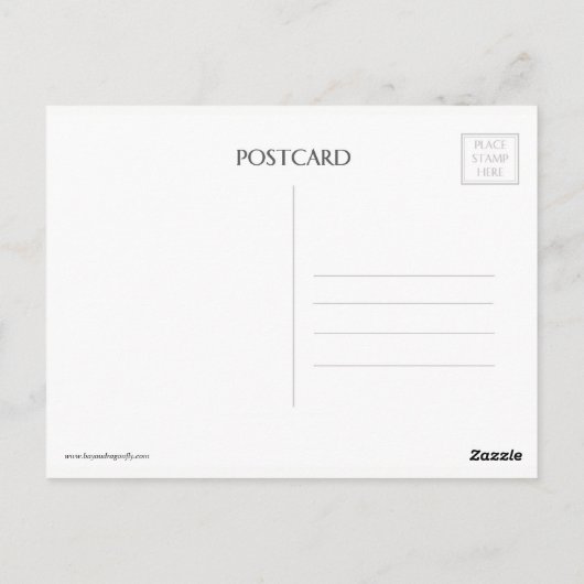 Carte Postale Mardi Gras (Dos)