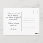 Carte Postale 💚 💜 💛 Mardi Gras aquarelle Masqué Missile Maker (Dos)