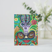 Carte Postale Mardi Gras Art (Debout devant)