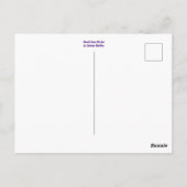 Carte Postale Mardi Gras Blocks (Dos)